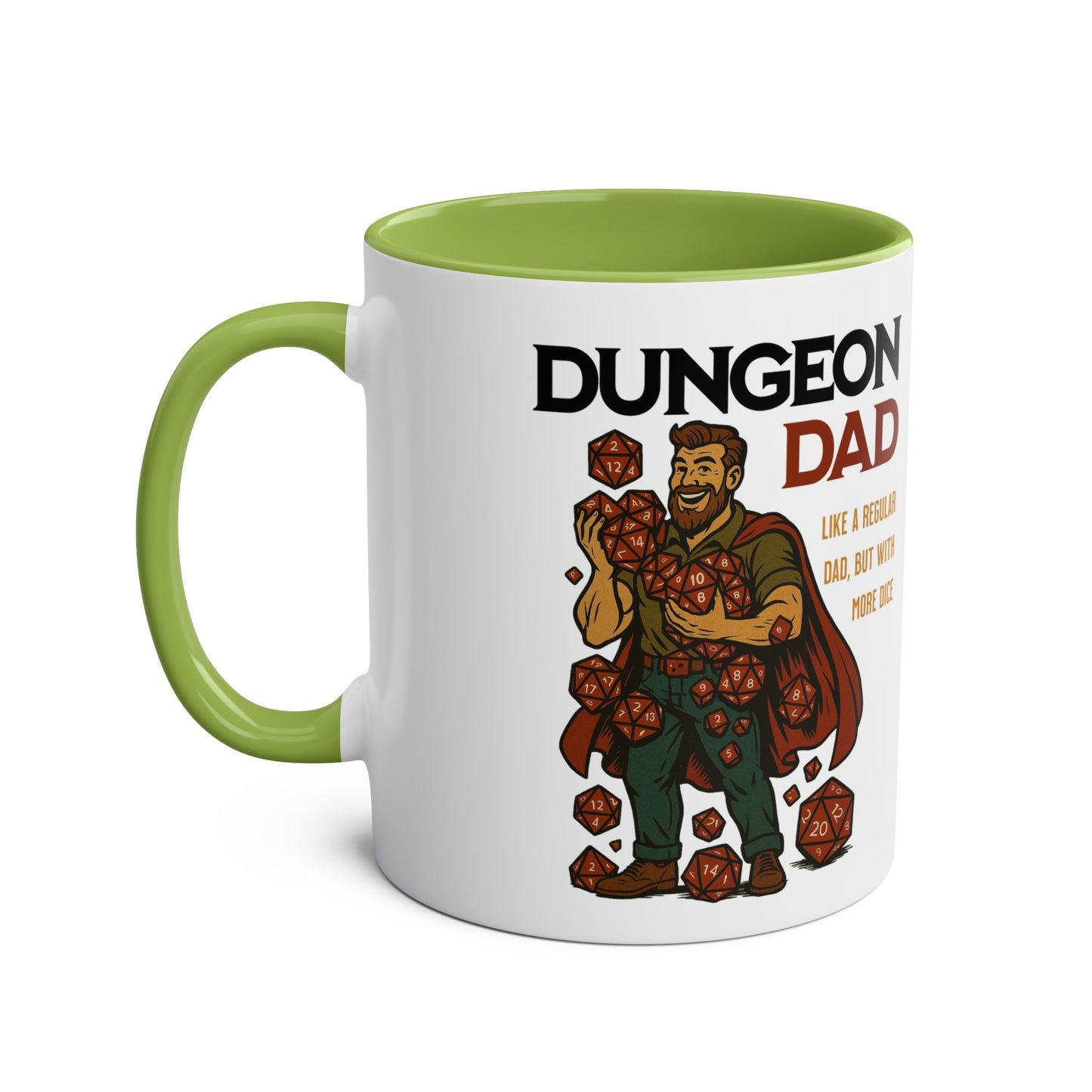 Dungeon Dad, Like a Regular Dad With More Dice Mug