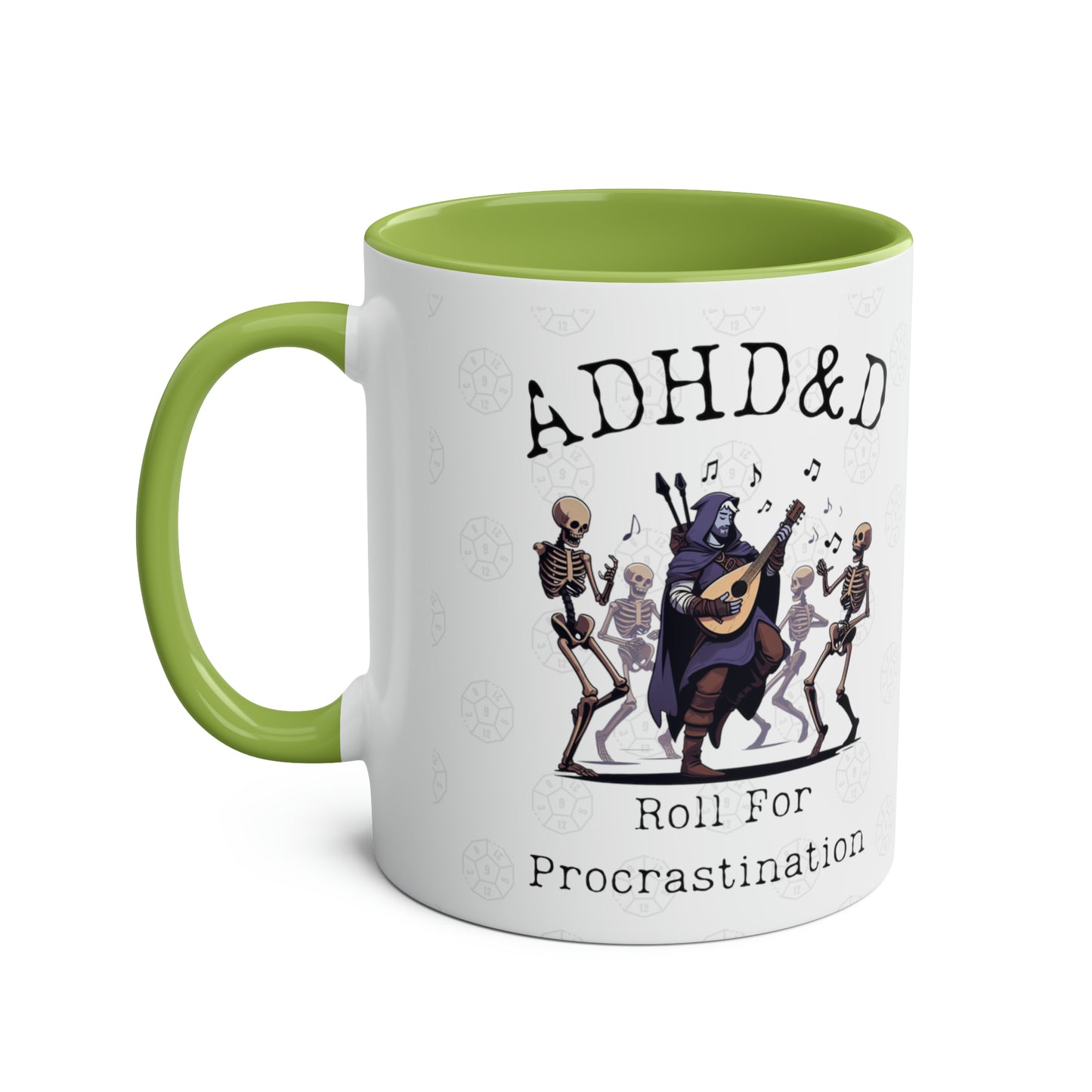 Dnd ADHD Gift Mug For BG3, Dungeon Game Masters