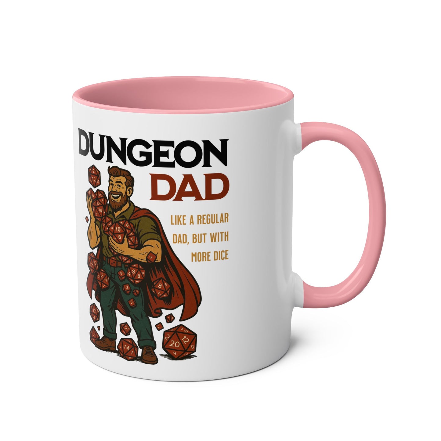 Dungeon Dad, Like a Regular Dad With More Dice Mug