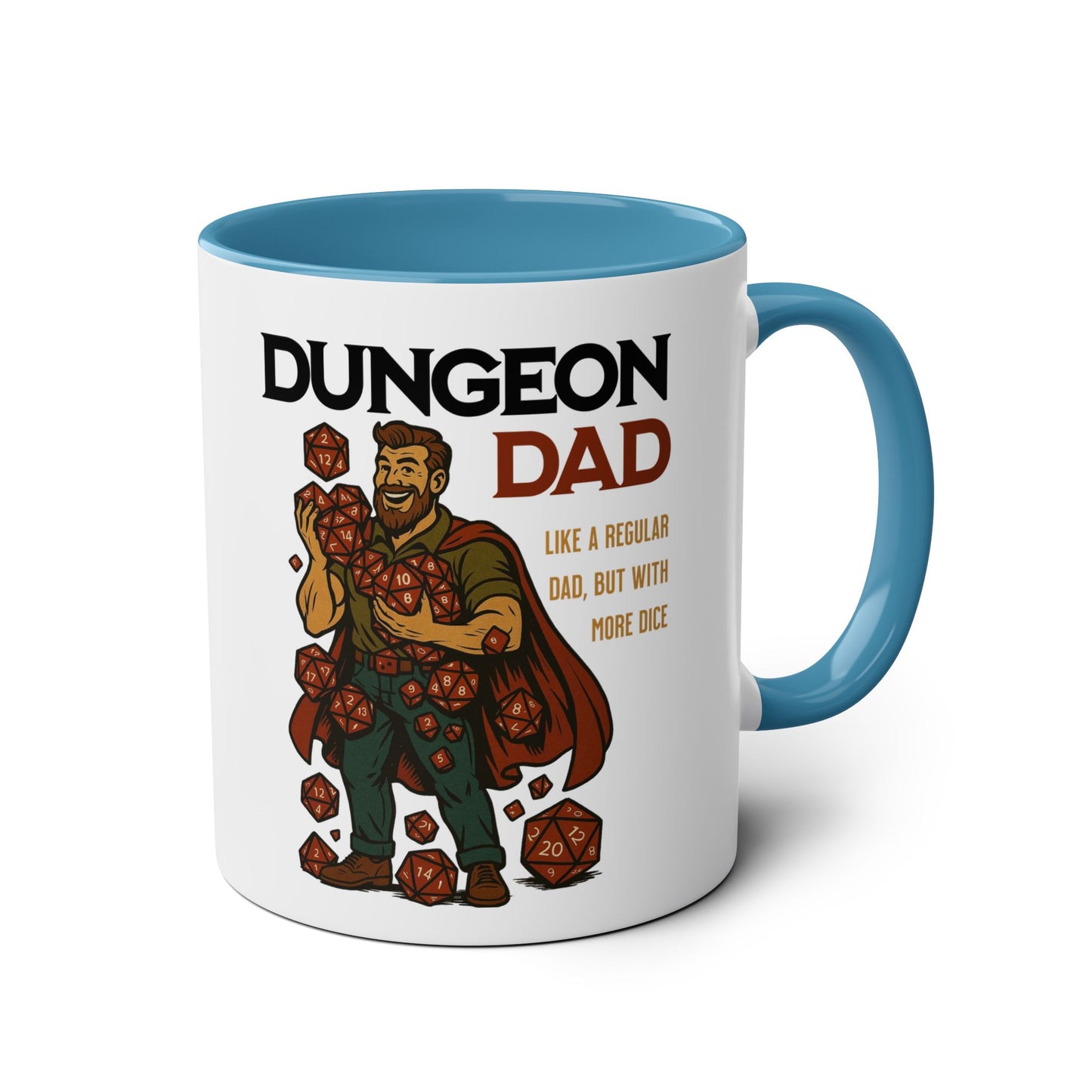 Dungeon Dad, Like a Regular Dad With More Dice Mug