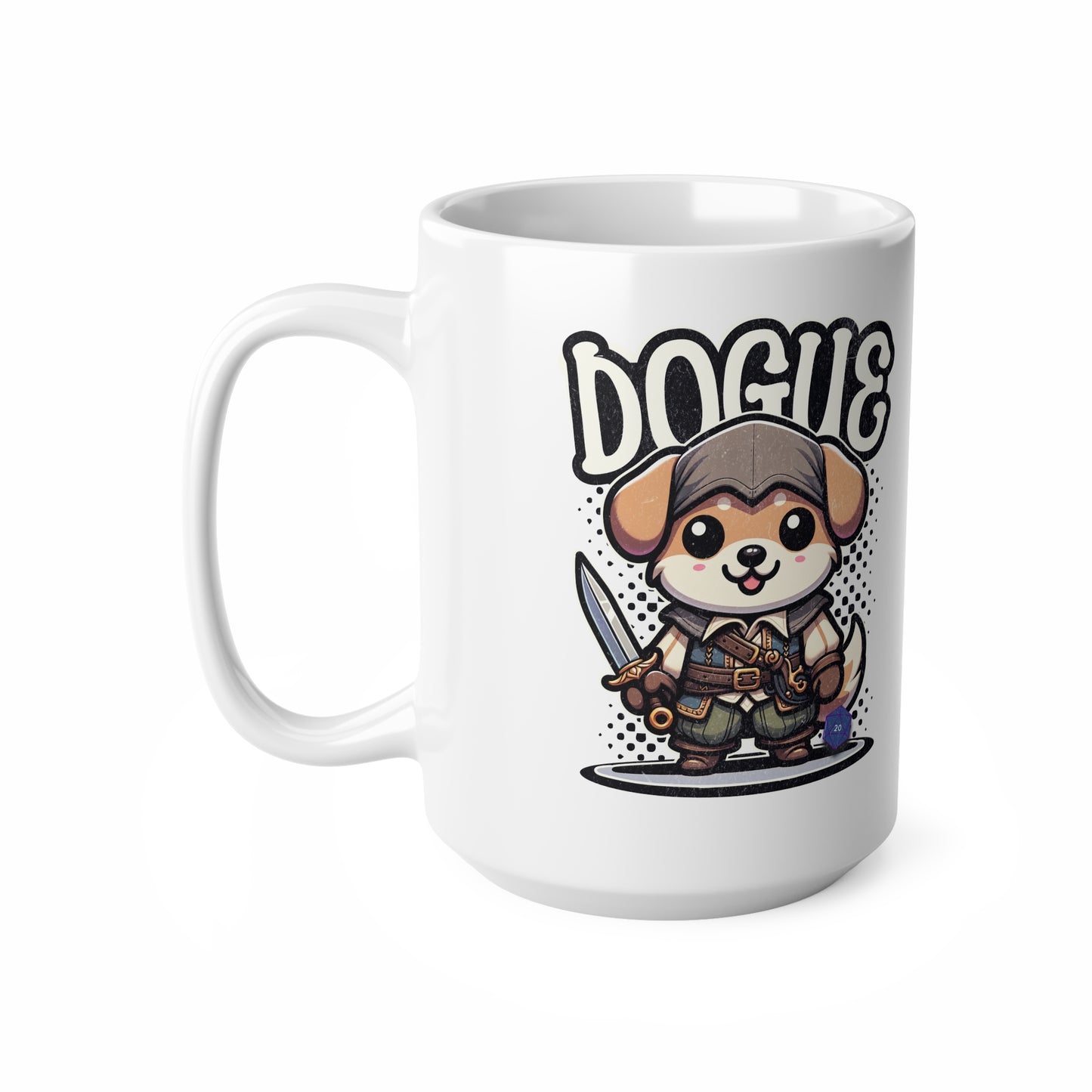 Dnd Class Coffee Mug Rogue 'Dogue'