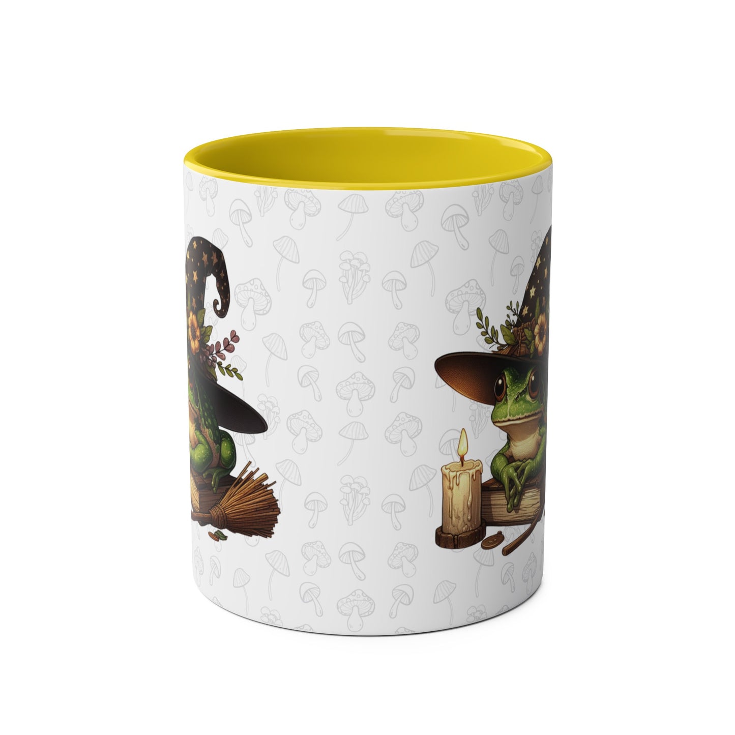 Mug Grenouille au style Cottagecore