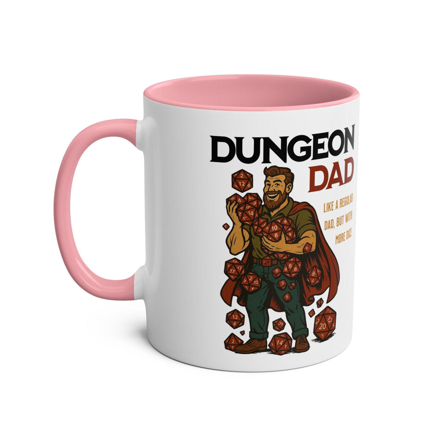 Dungeon Dad, Like a Regular Dad With More Dice Mug