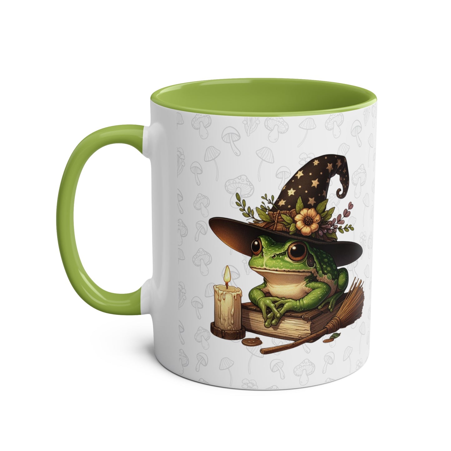 Mug Grenouille au style Cottagecore
