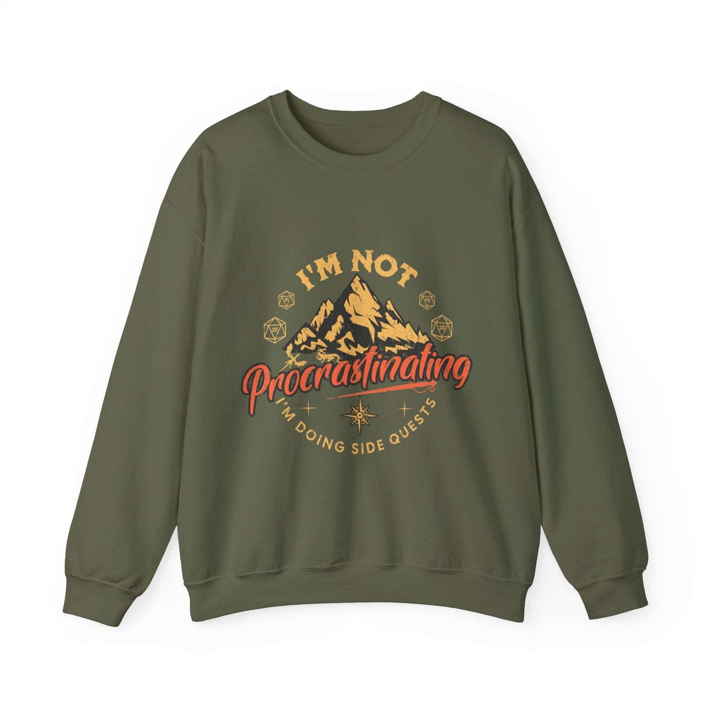Dnd ADHD Side Quests Sweater
