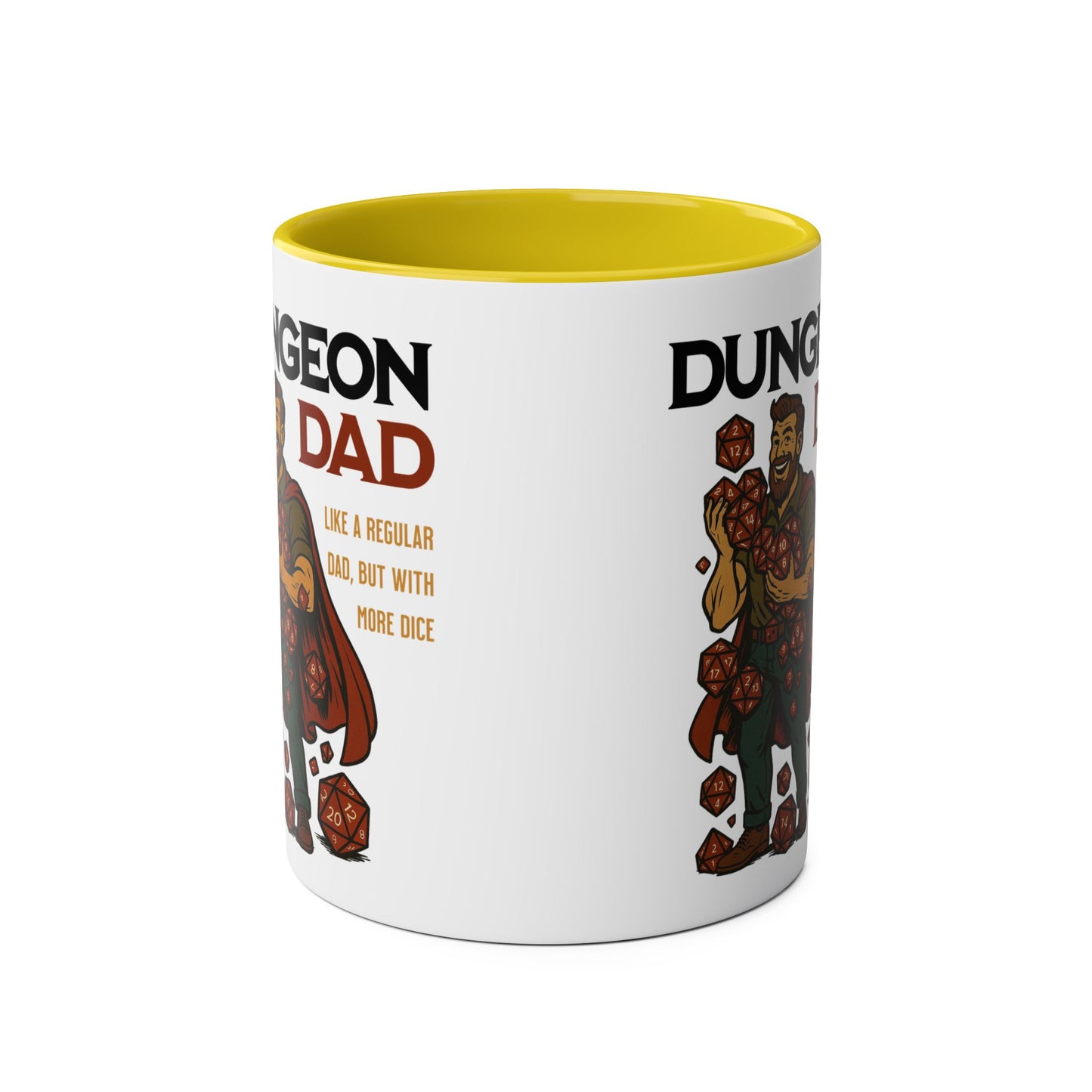 Dungeon Dad, Like a Regular Dad With More Dice Mug
