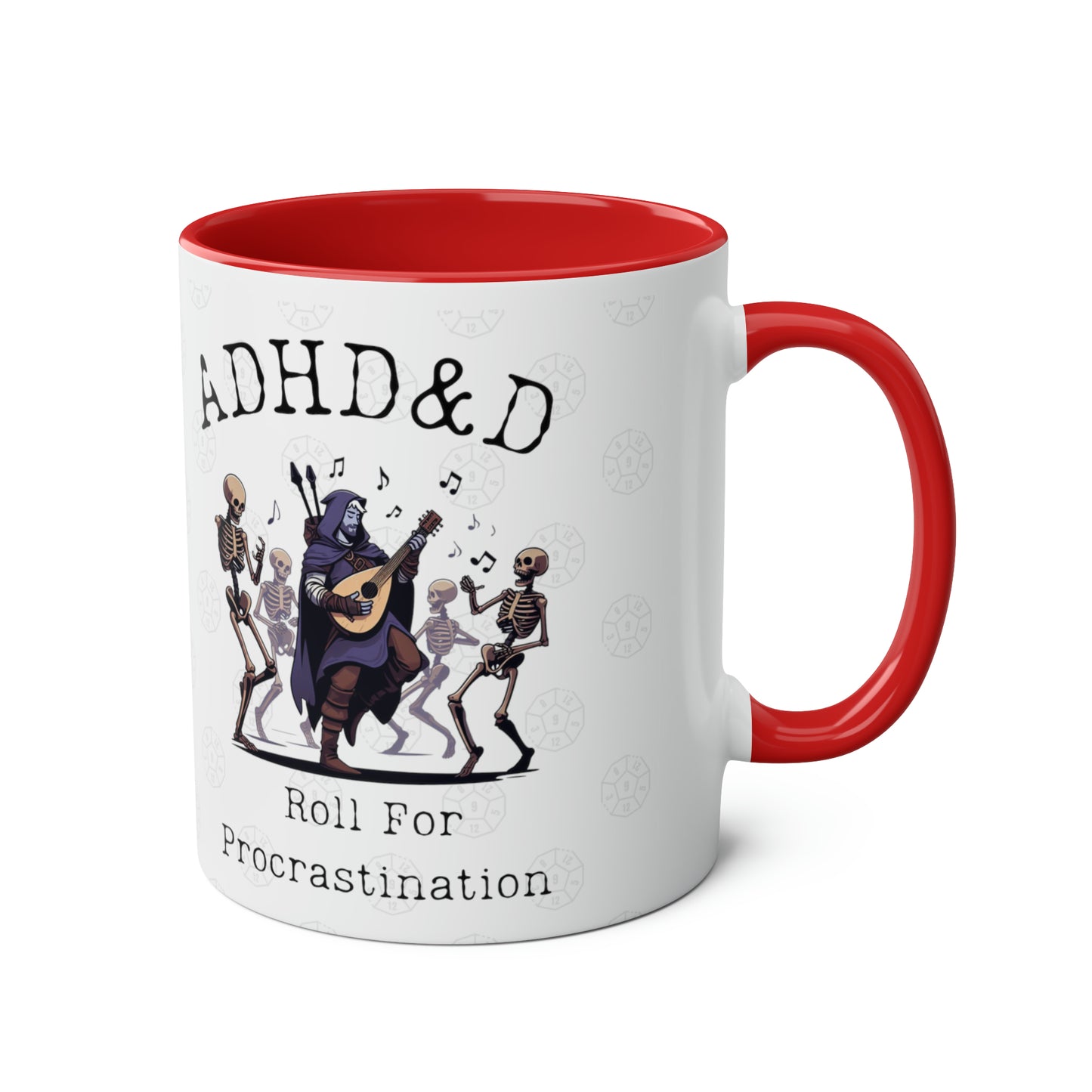 Dnd ADHD Gift Mug For BG3, Dungeon Game Masters