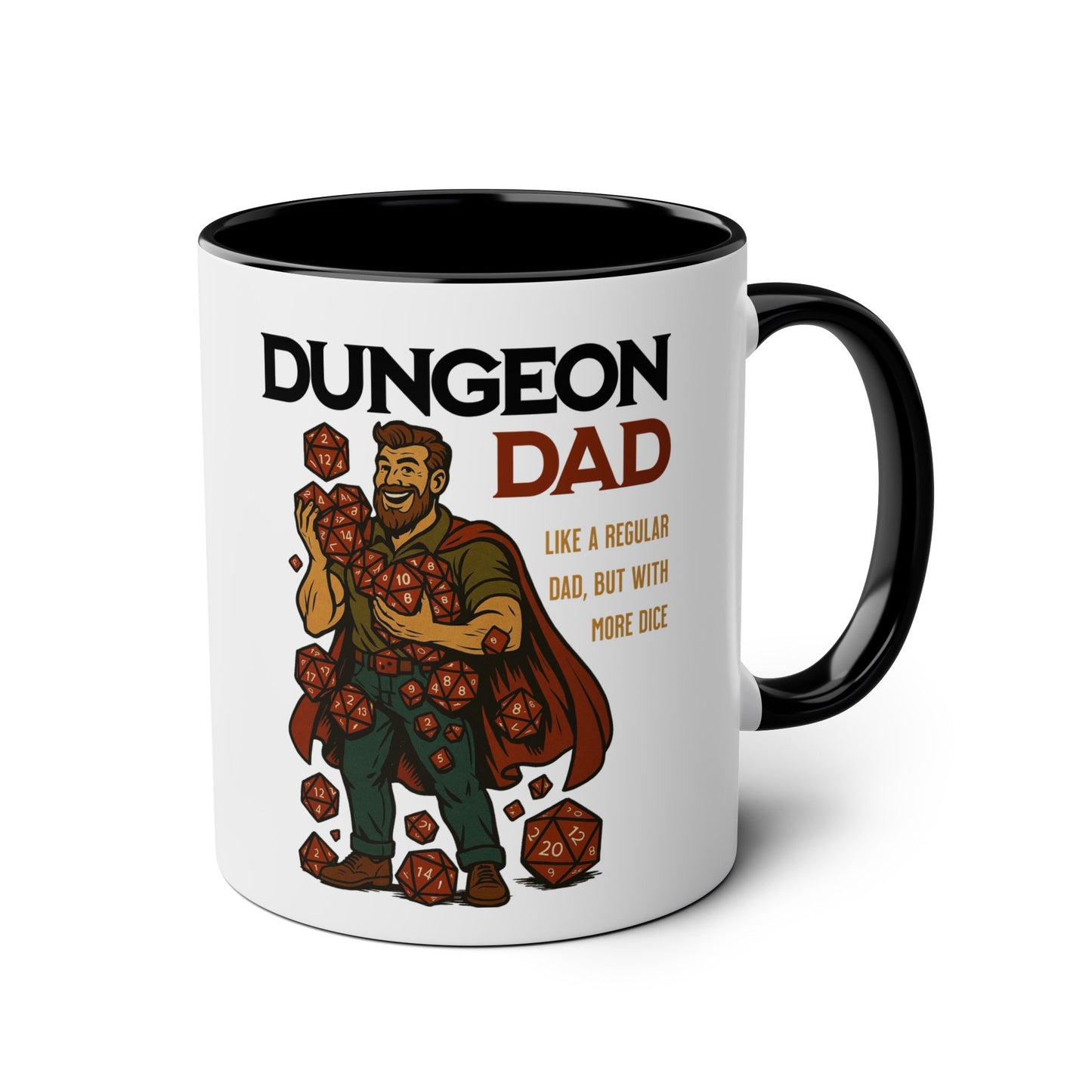 Dungeon Dad, Like a Regular Dad With More Dice Mug