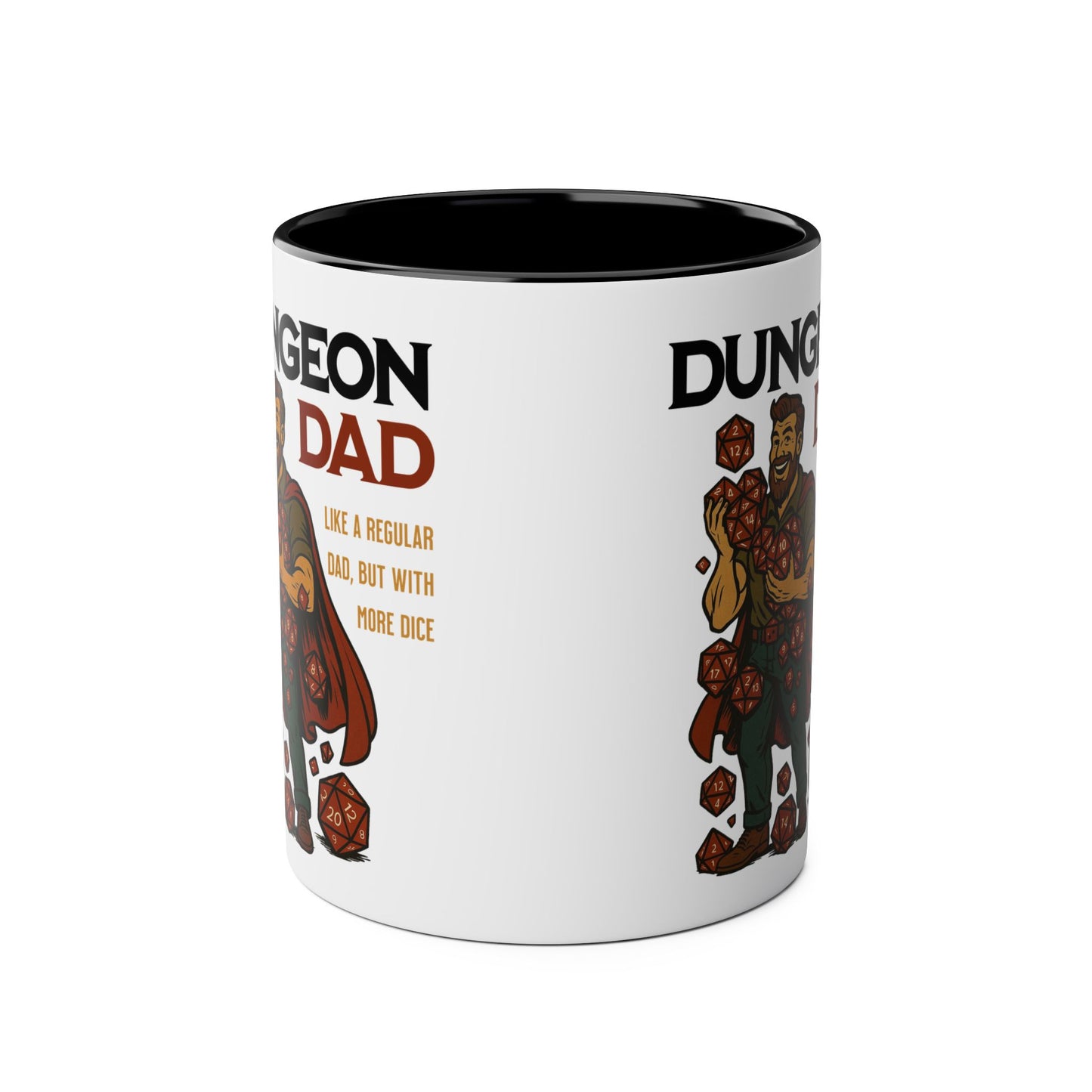 Dungeon Dad, Like a Regular Dad With More Dice Mug