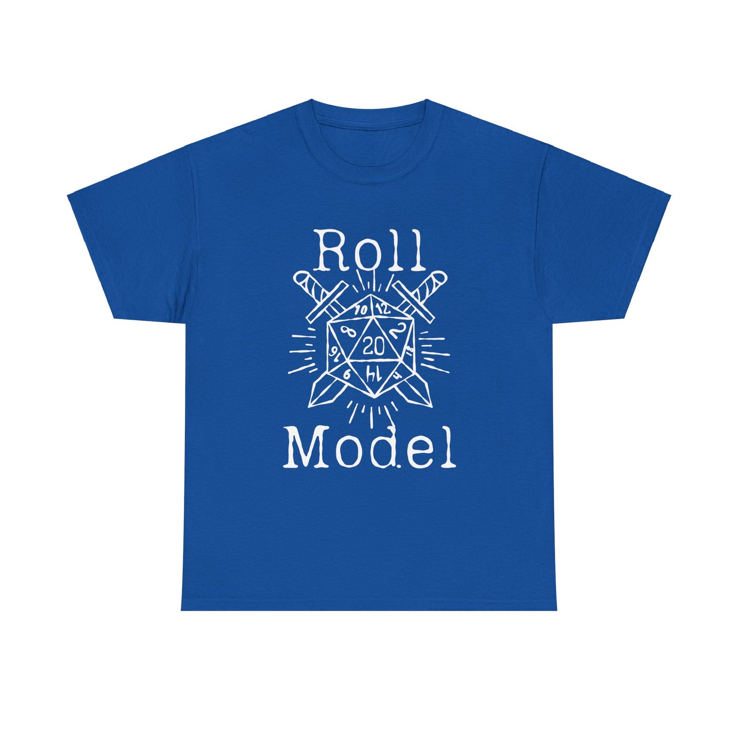 DnD Roll Model Dice Tshirt