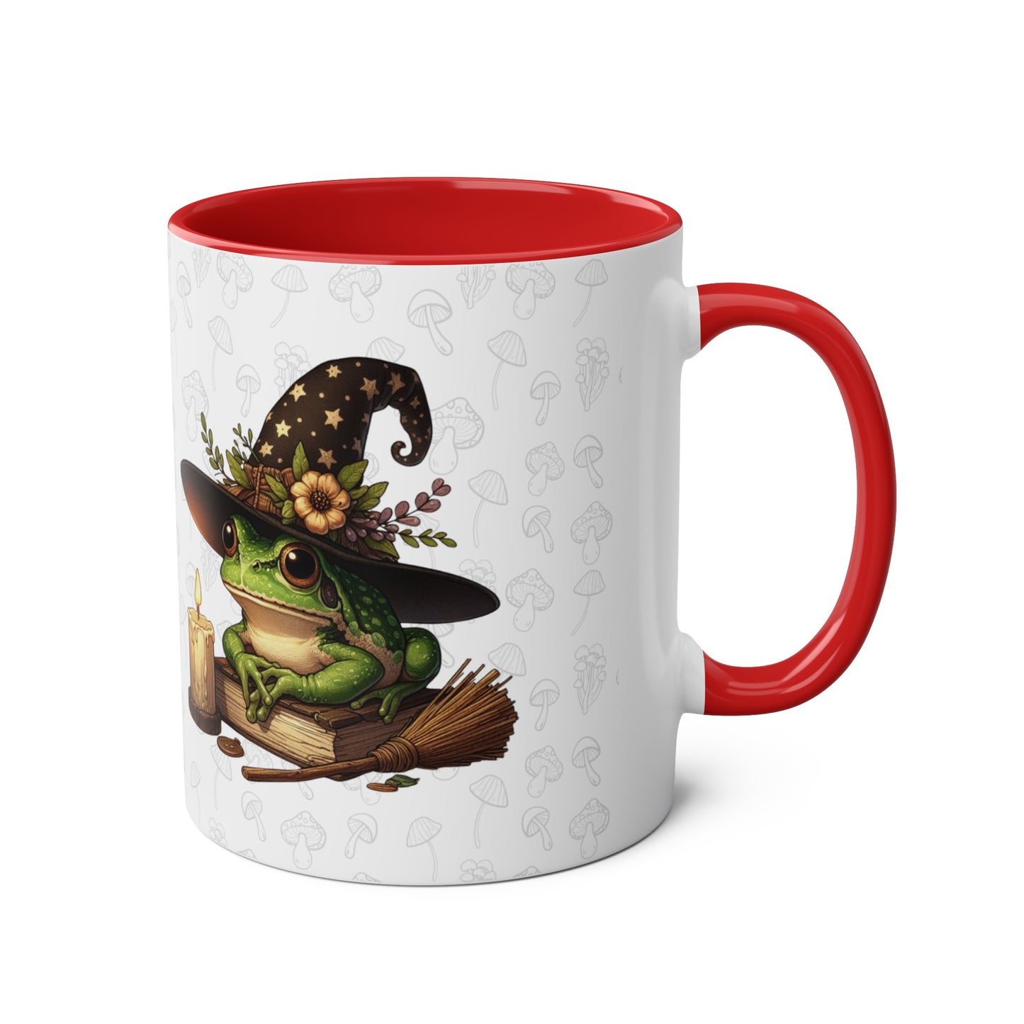 Mug Grenouille au style Cottagecore