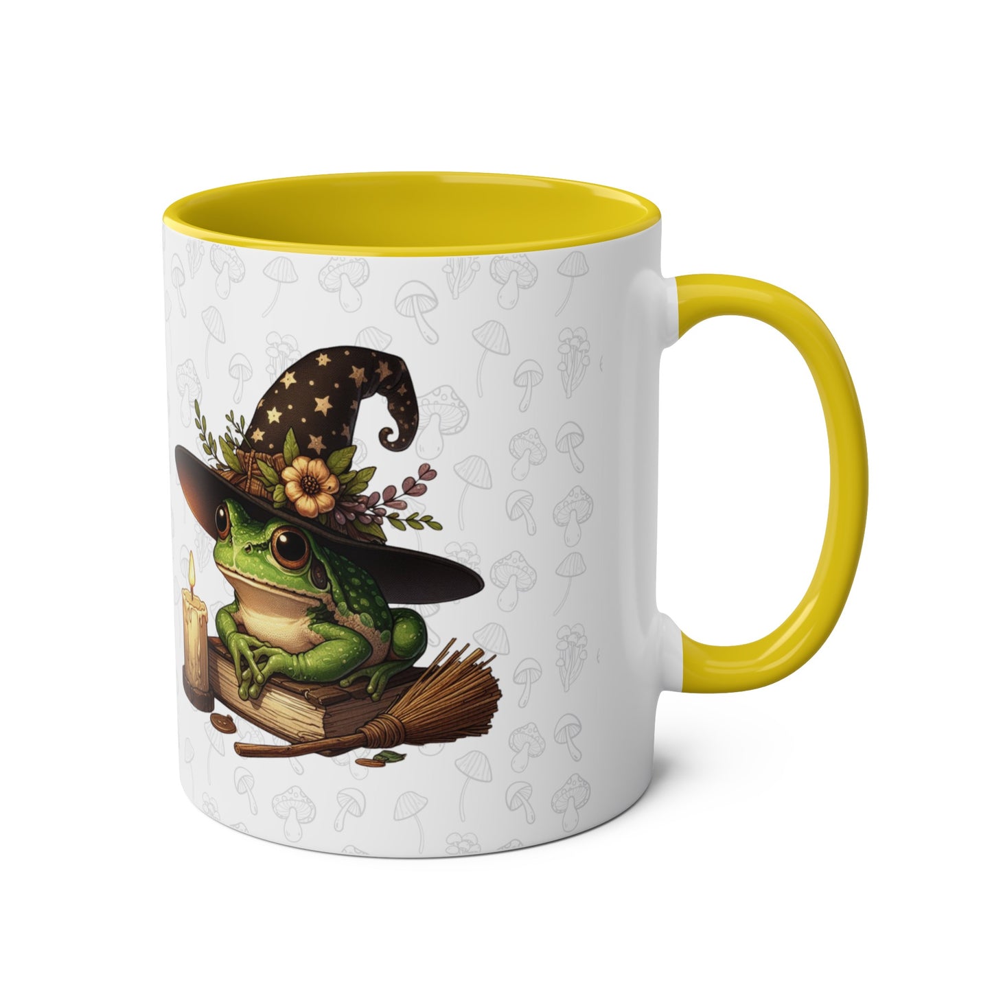 Mug Grenouille au style Cottagecore