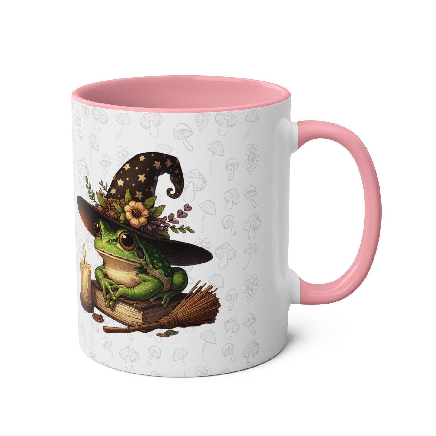 Mug Grenouille au style Cottagecore