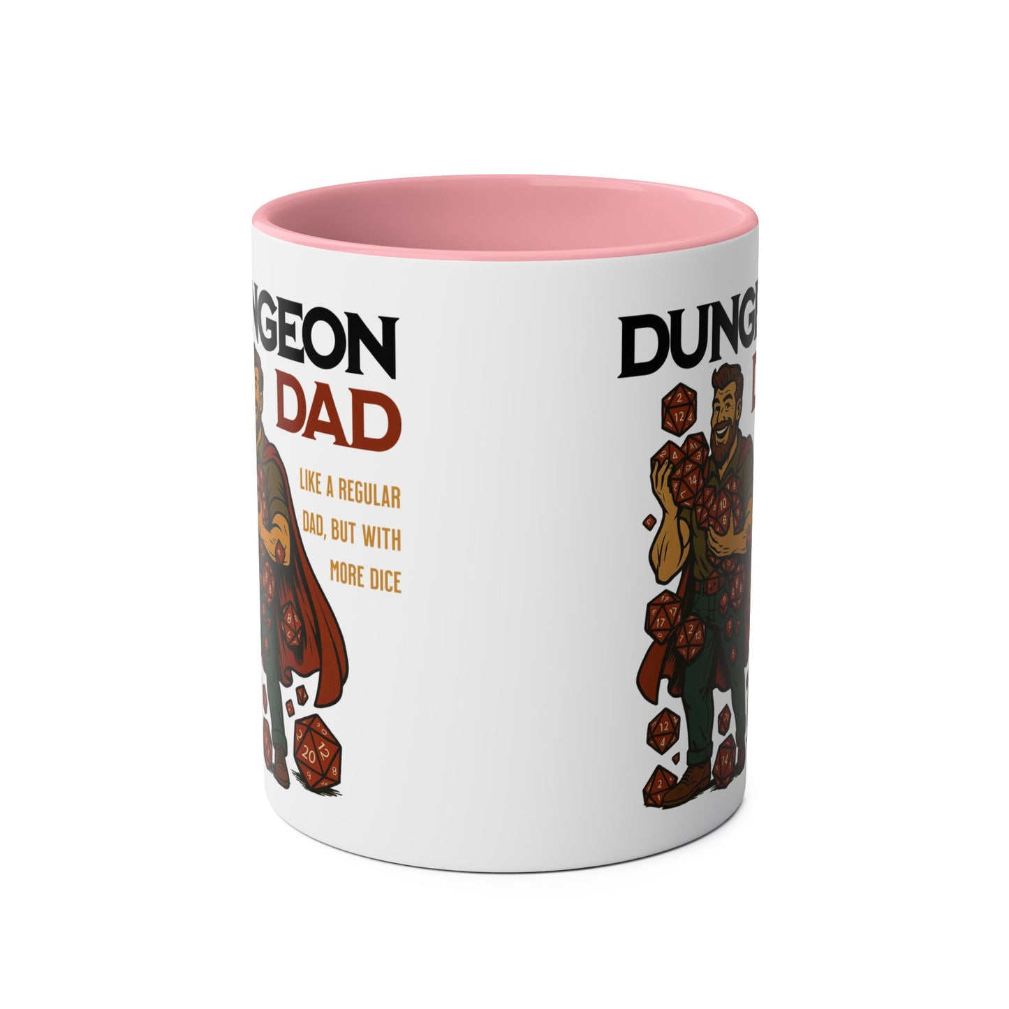 Dungeon Dad, Like a Regular Dad With More Dice Mug