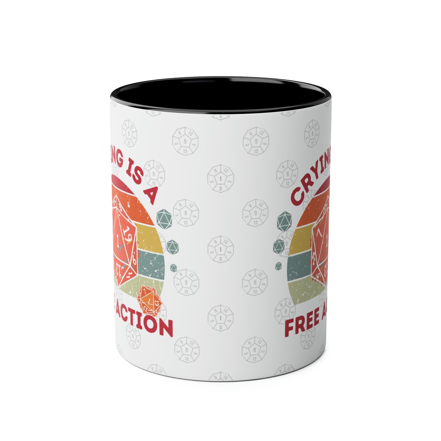 Tasse Dnd Pleurer est une tasse à café d'action gratuite