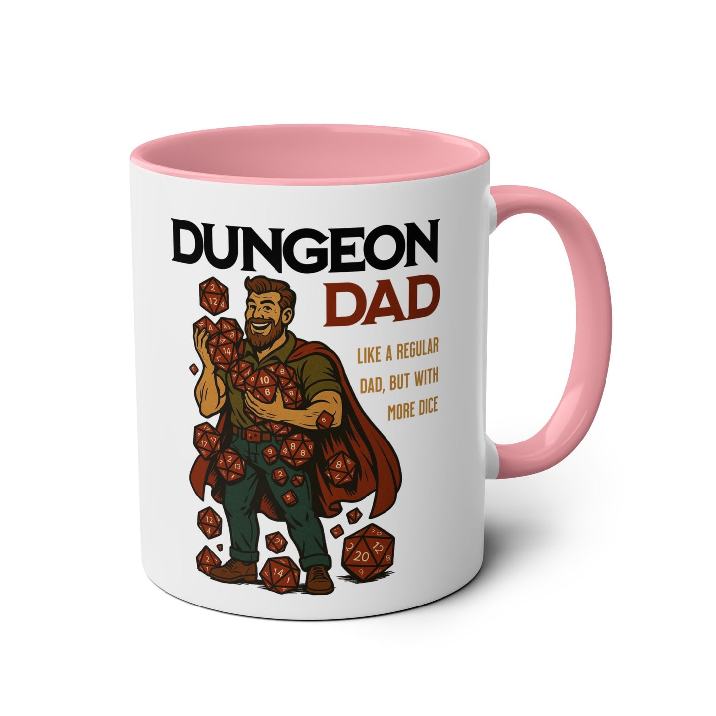 Dungeon Dad, Like a Regular Dad With More Dice Mug