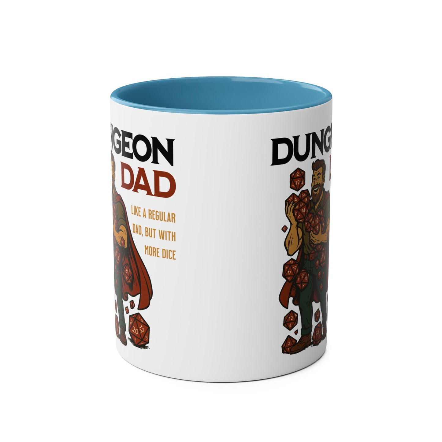 Dungeon Dad, Like a Regular Dad With More Dice Mug