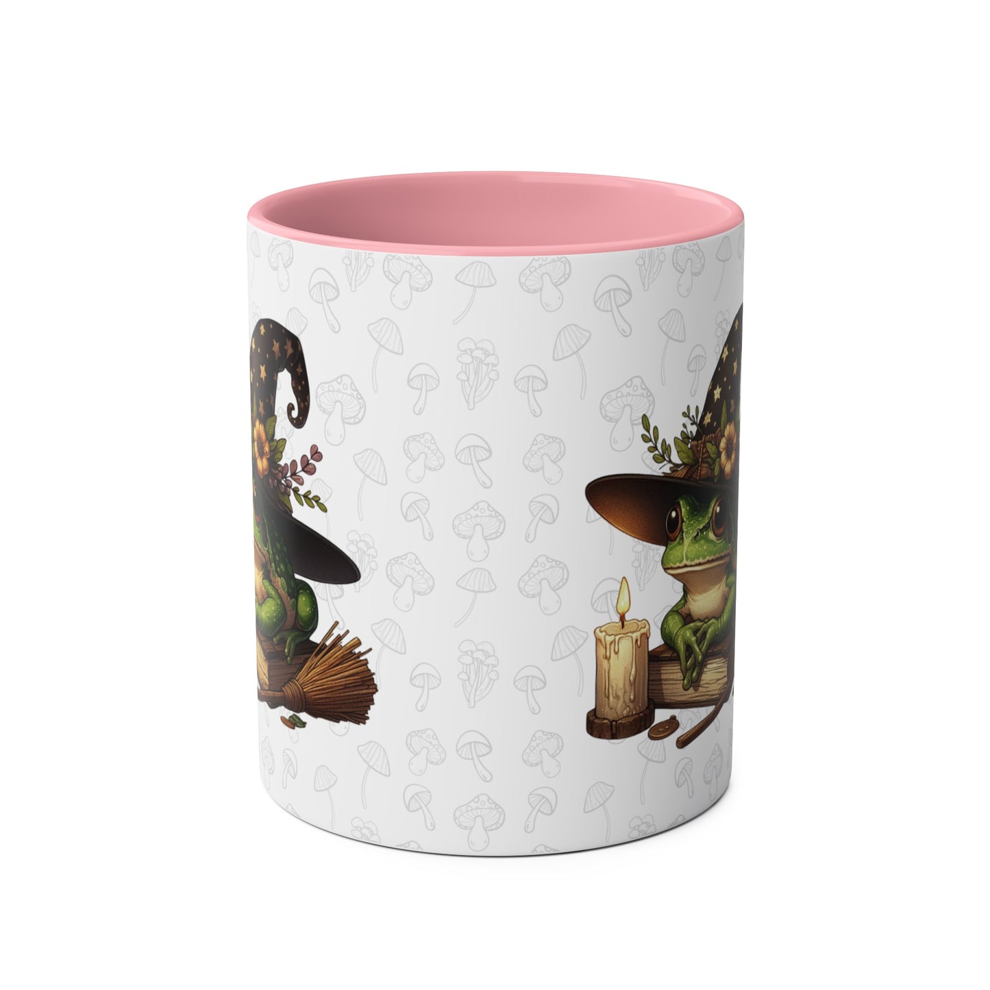 Mug Grenouille au style Cottagecore