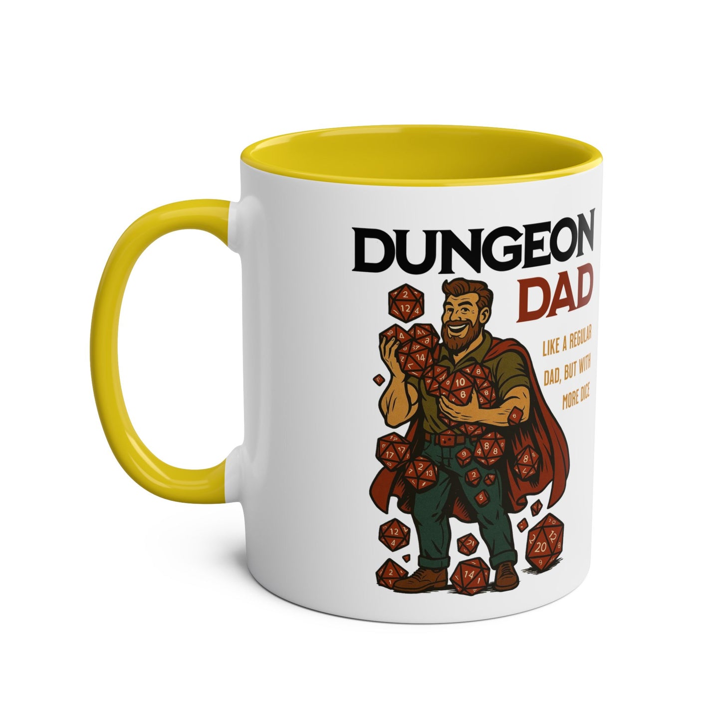 Dungeon Dad, Like a Regular Dad With More Dice Mug