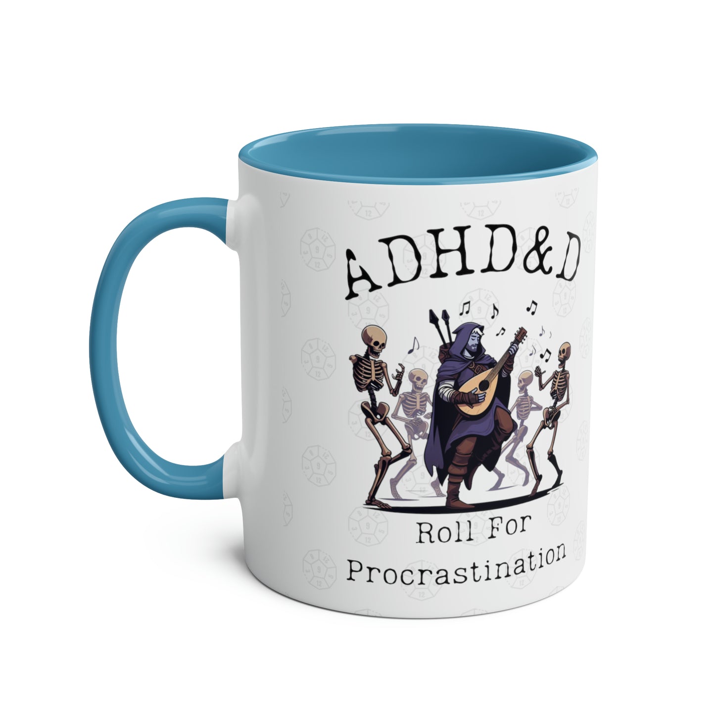 Dnd ADHD Gift Mug For BG3, Dungeon Game Masters