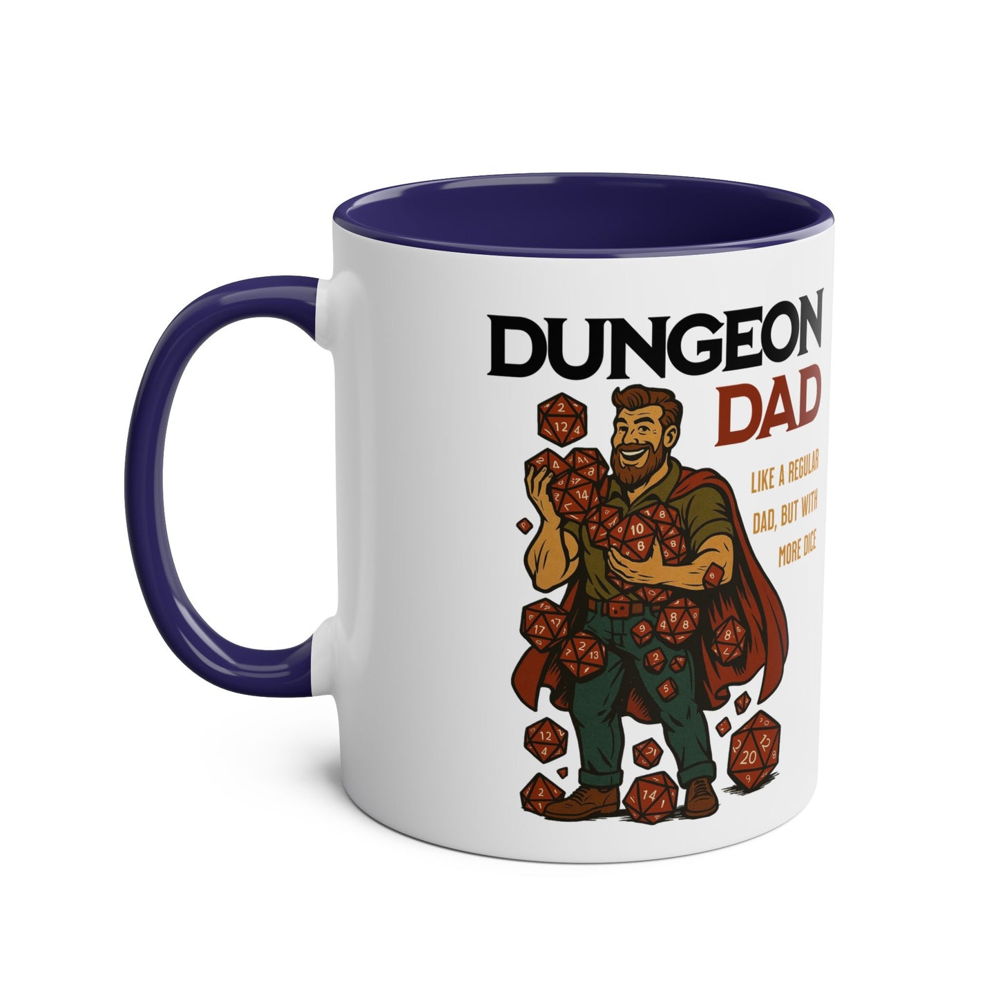 Dungeon Dad, Like a Regular Dad With More Dice Mug