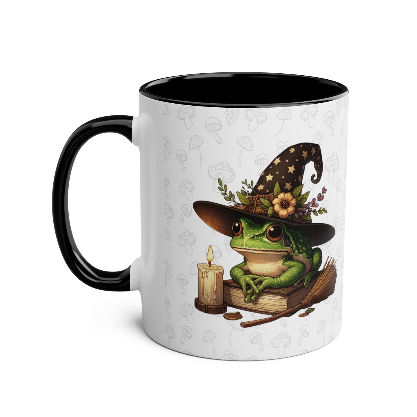 Mug Grenouille au style Cottagecore