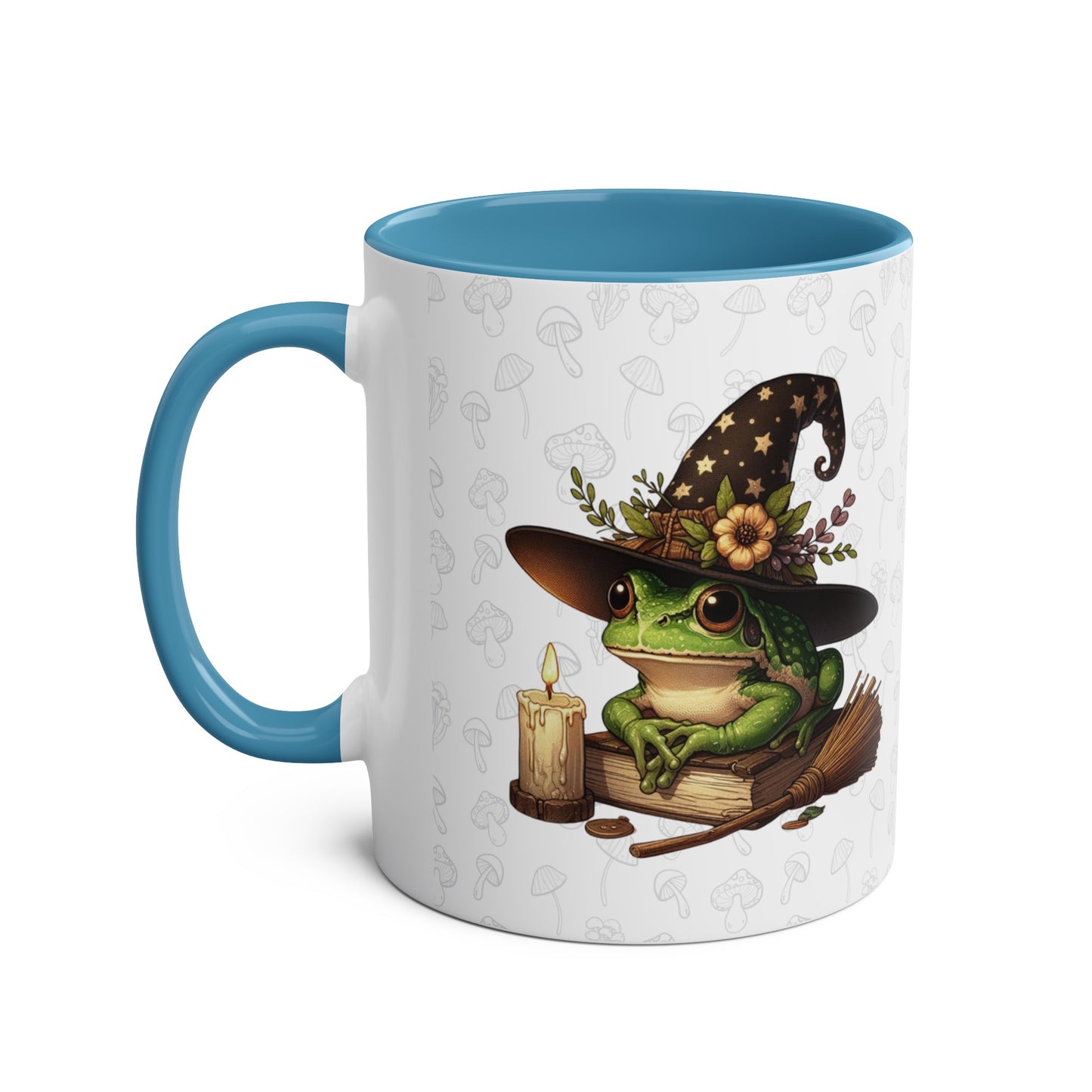 Mug Grenouille au style Cottagecore