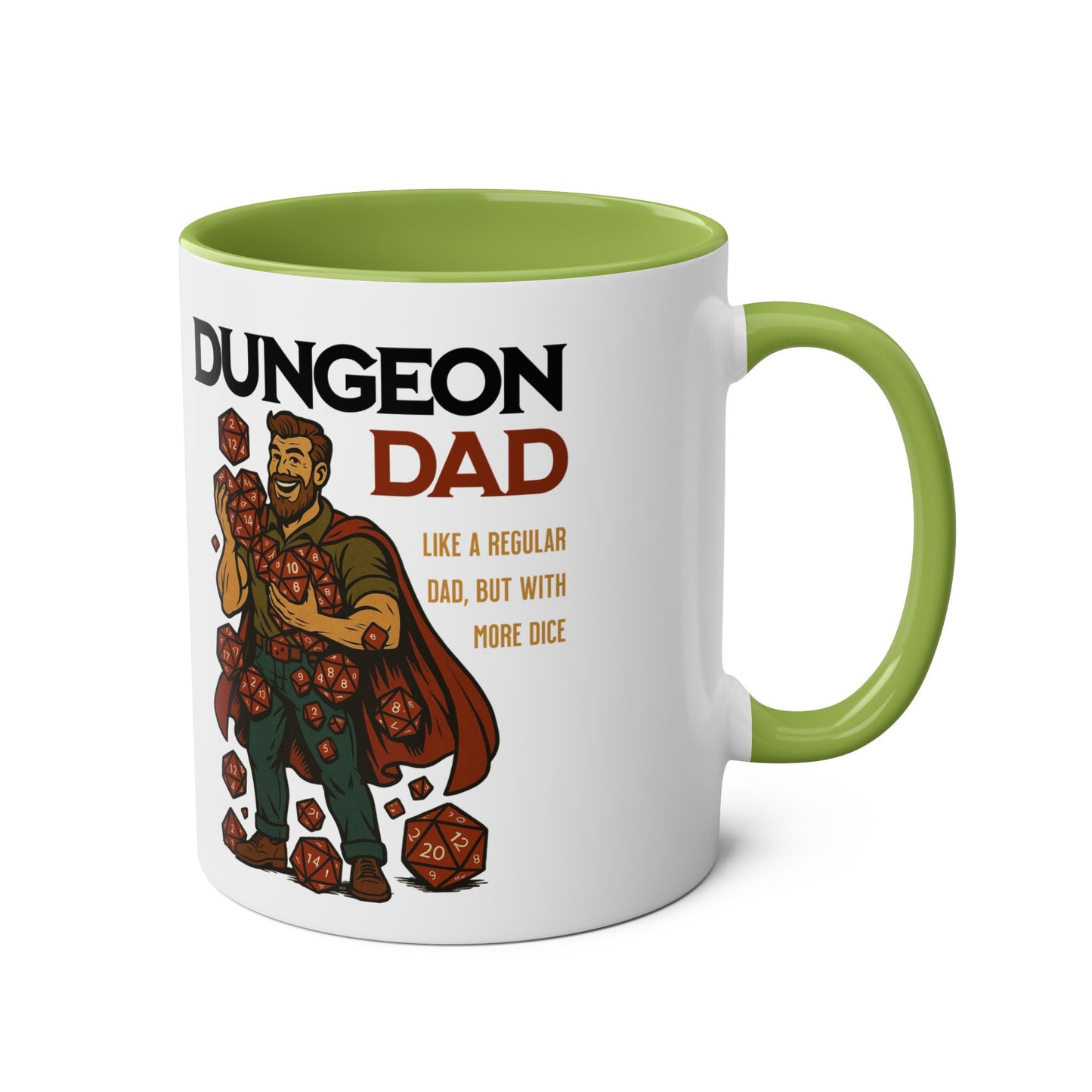 Dungeon Dad, Like a Regular Dad With More Dice Mug