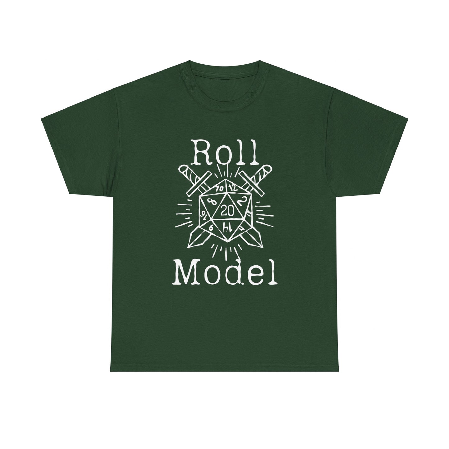 DnD Roll Model Dice Tshirt