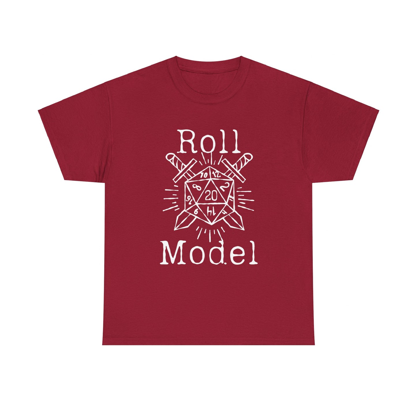 DnD Roll Model Dice Tshirt