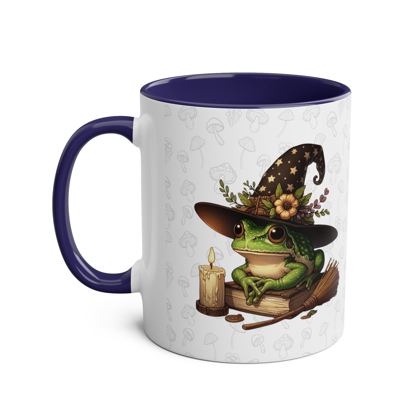 Mug Grenouille au style Cottagecore