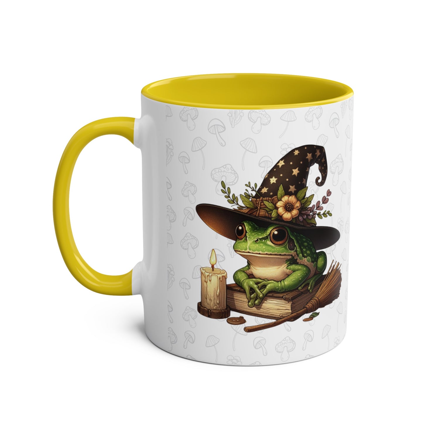 Mug Grenouille au style Cottagecore