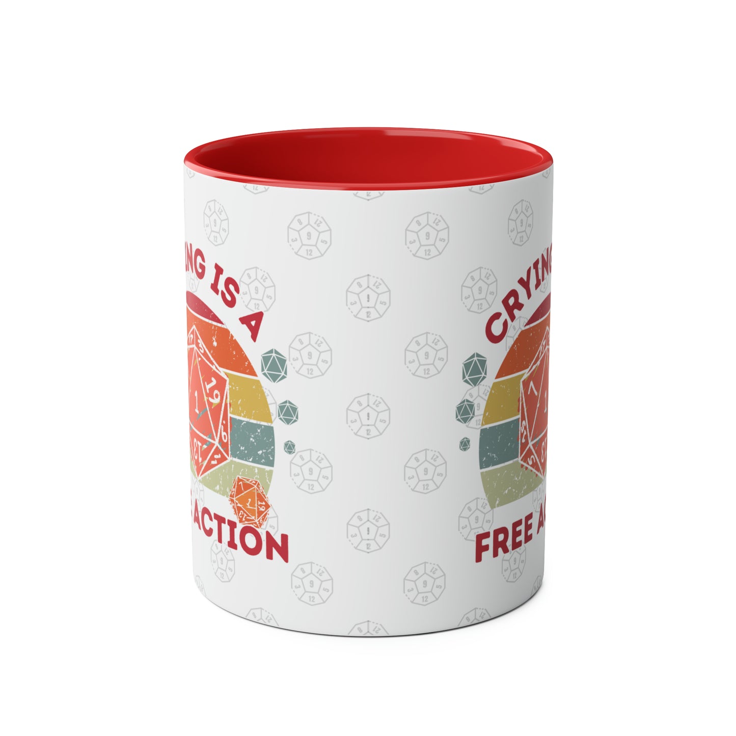 Tasse Dnd Pleurer est une tasse à café d'action gratuite