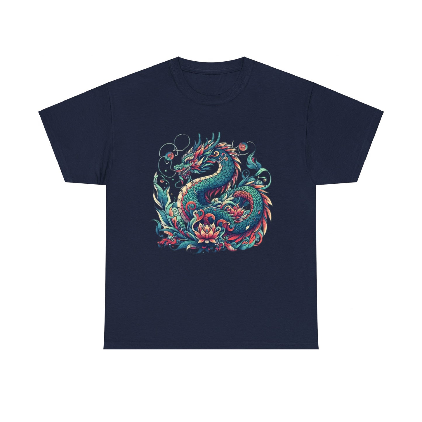 Drachen-T-Shirt Drake, Wyvern, Hydra Fantasy Tee Tolles Geschenk für DM, Dungeon Game Masters oder Fantasy-Fans