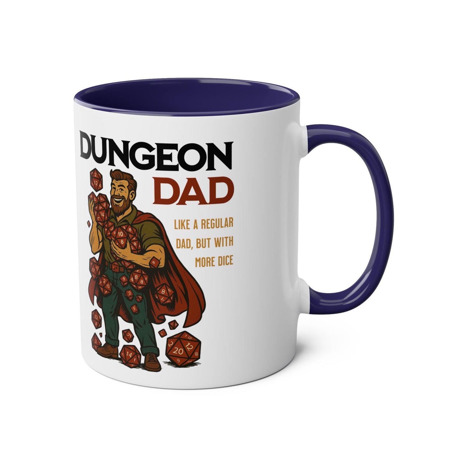Dungeon Dad, Like a Regular Dad With More Dice Mug