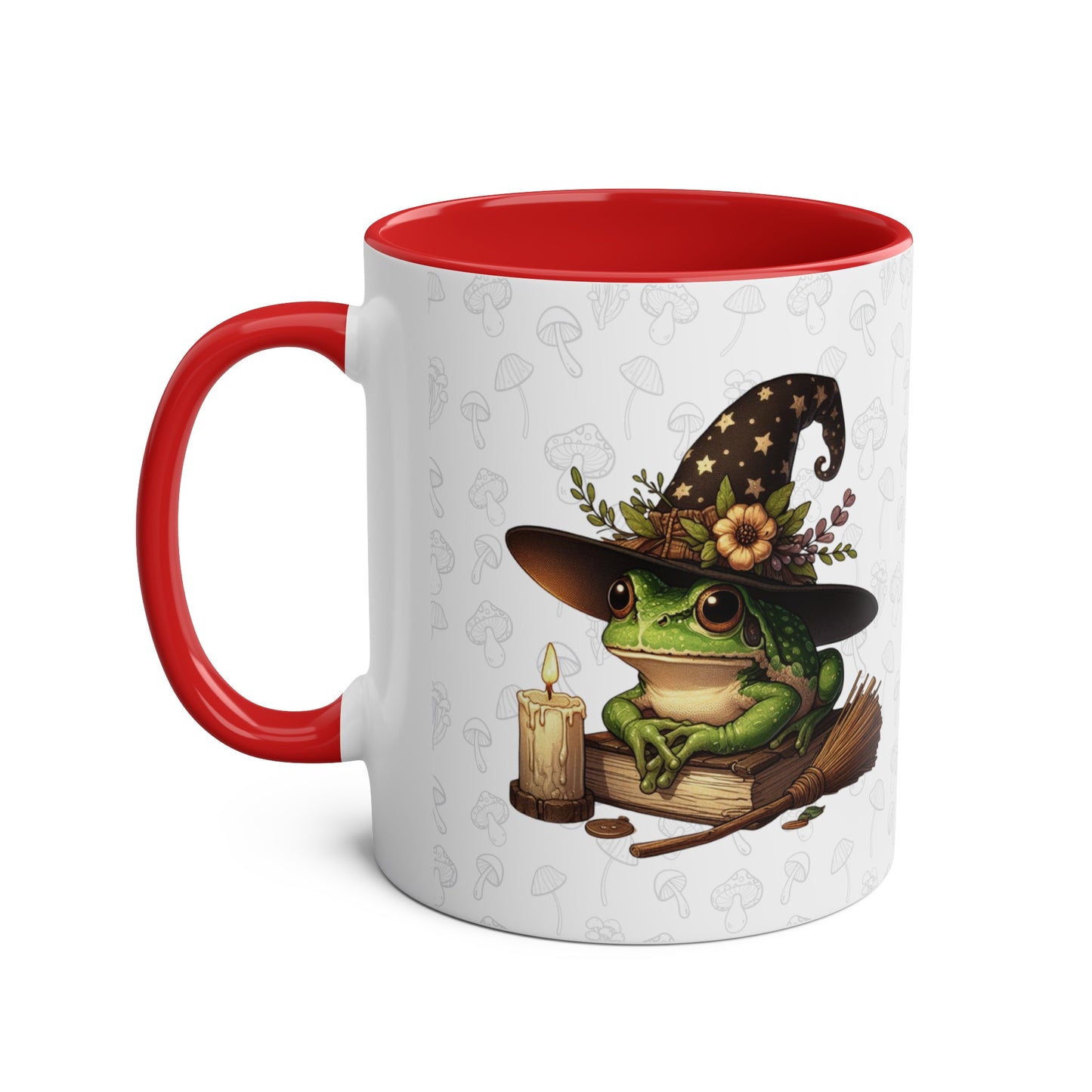 Mug Grenouille au style Cottagecore