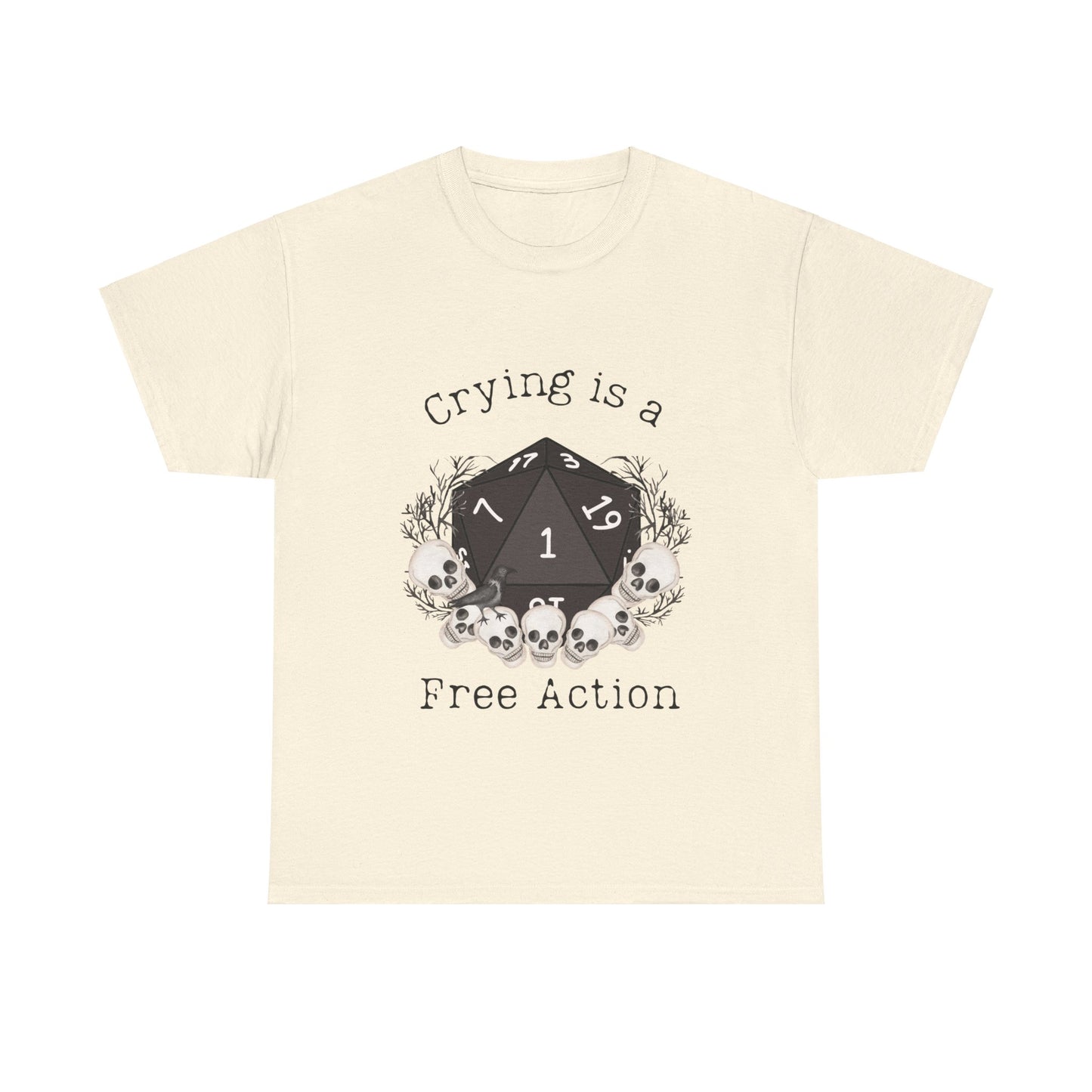 DnD Funny Critical Fail D20 Dice Shirt