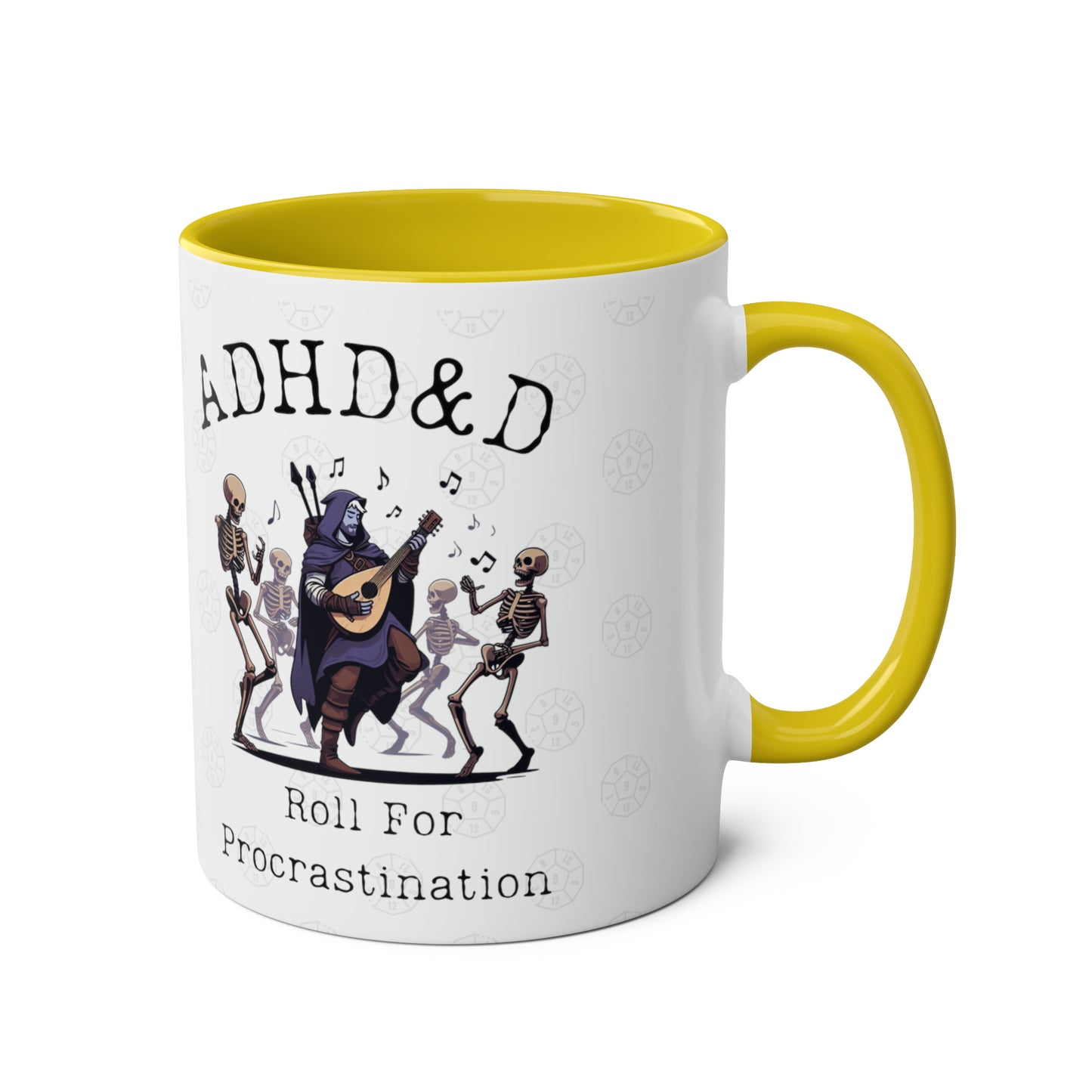 Dnd ADHD Gift Mug For BG3, Dungeon Game Masters