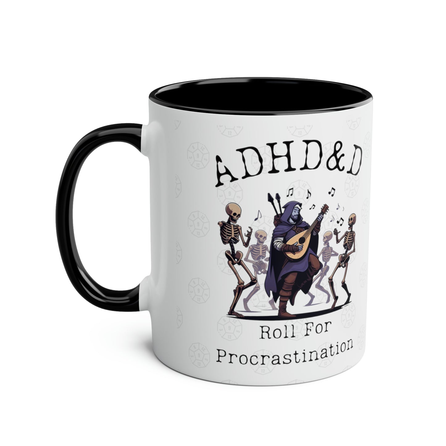 Dnd ADHD Gift Mug For BG3, Dungeon Game Masters