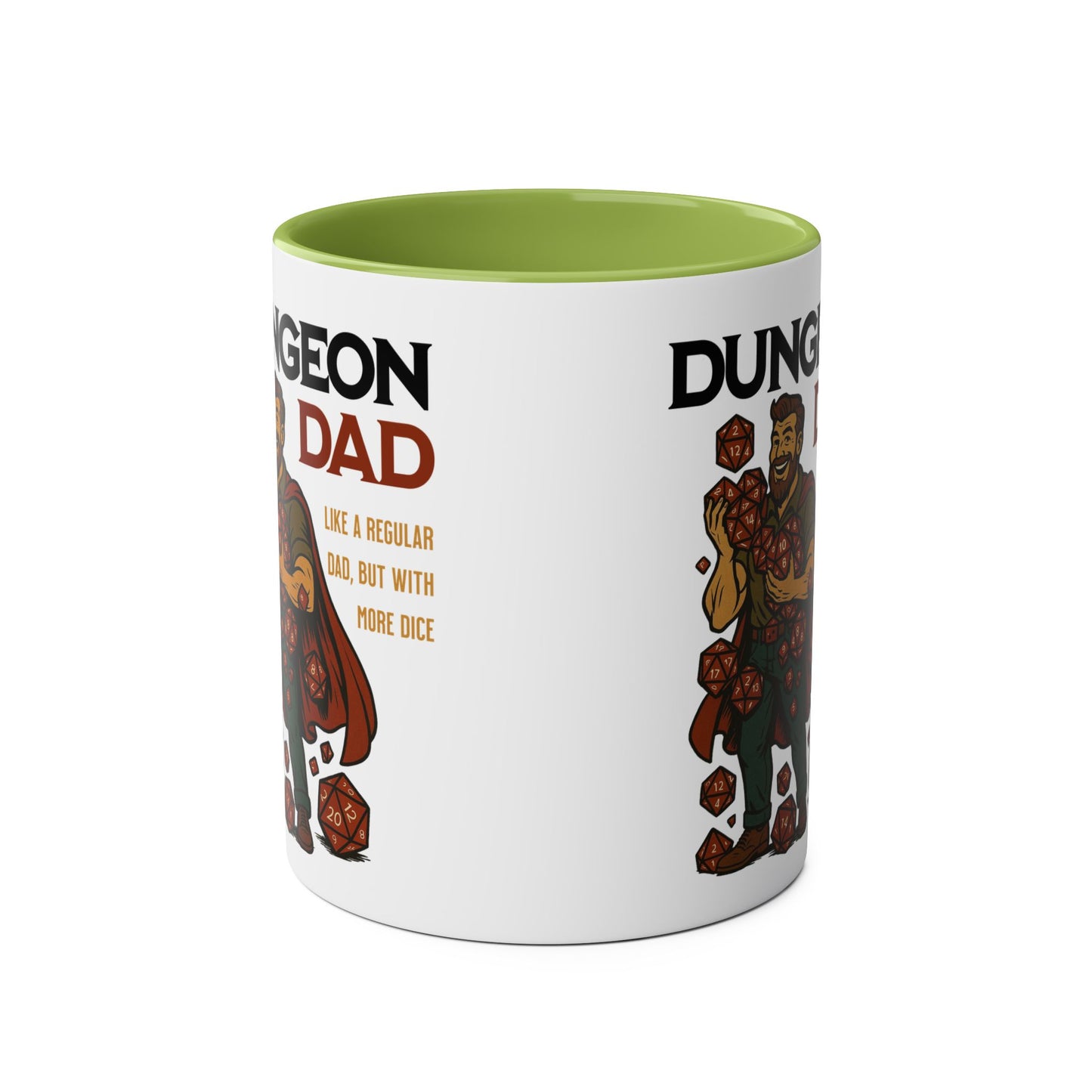 Dungeon Dad, Like a Regular Dad With More Dice Mug