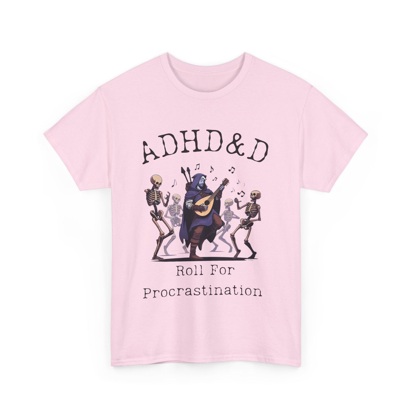 ADHD & D Gift Shirt, Roll for Procrastination