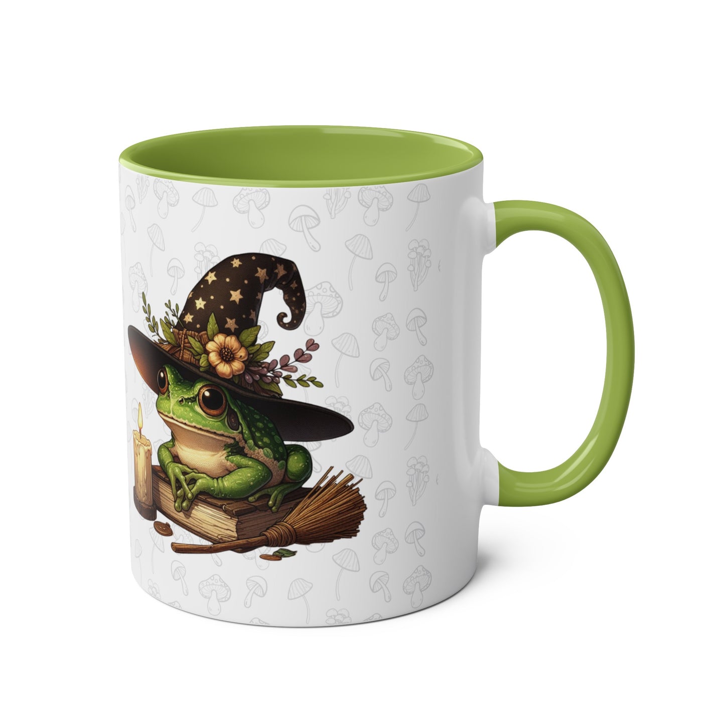 Mug Grenouille au style Cottagecore