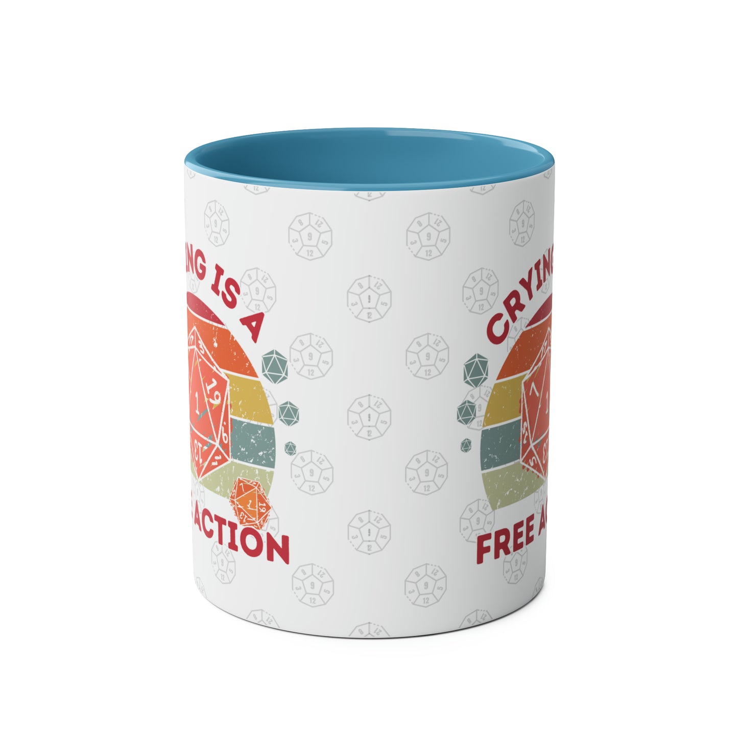 Tasse Dnd Pleurer est une tasse à café d'action gratuite