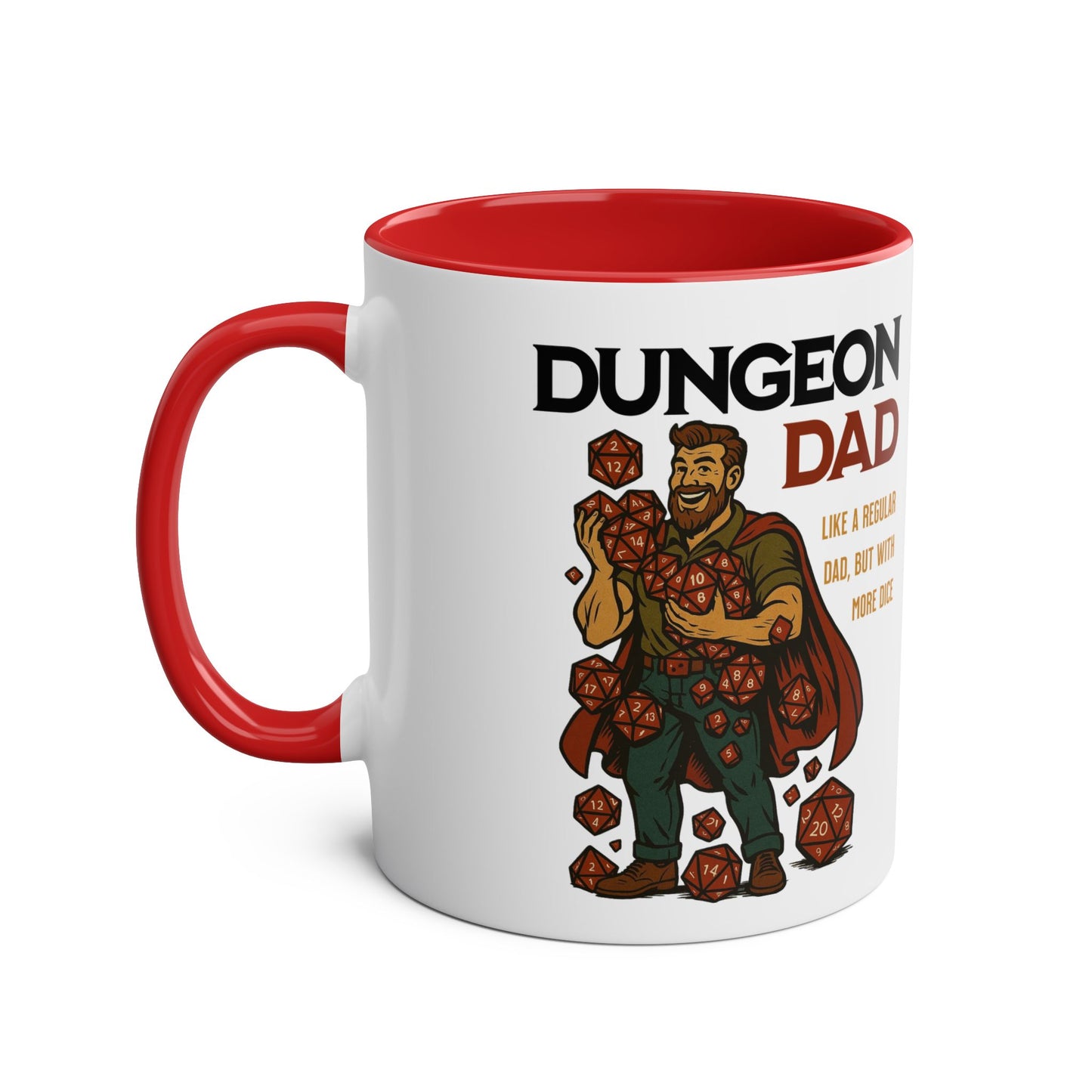 Dungeon Dad, Like a Regular Dad With More Dice Mug