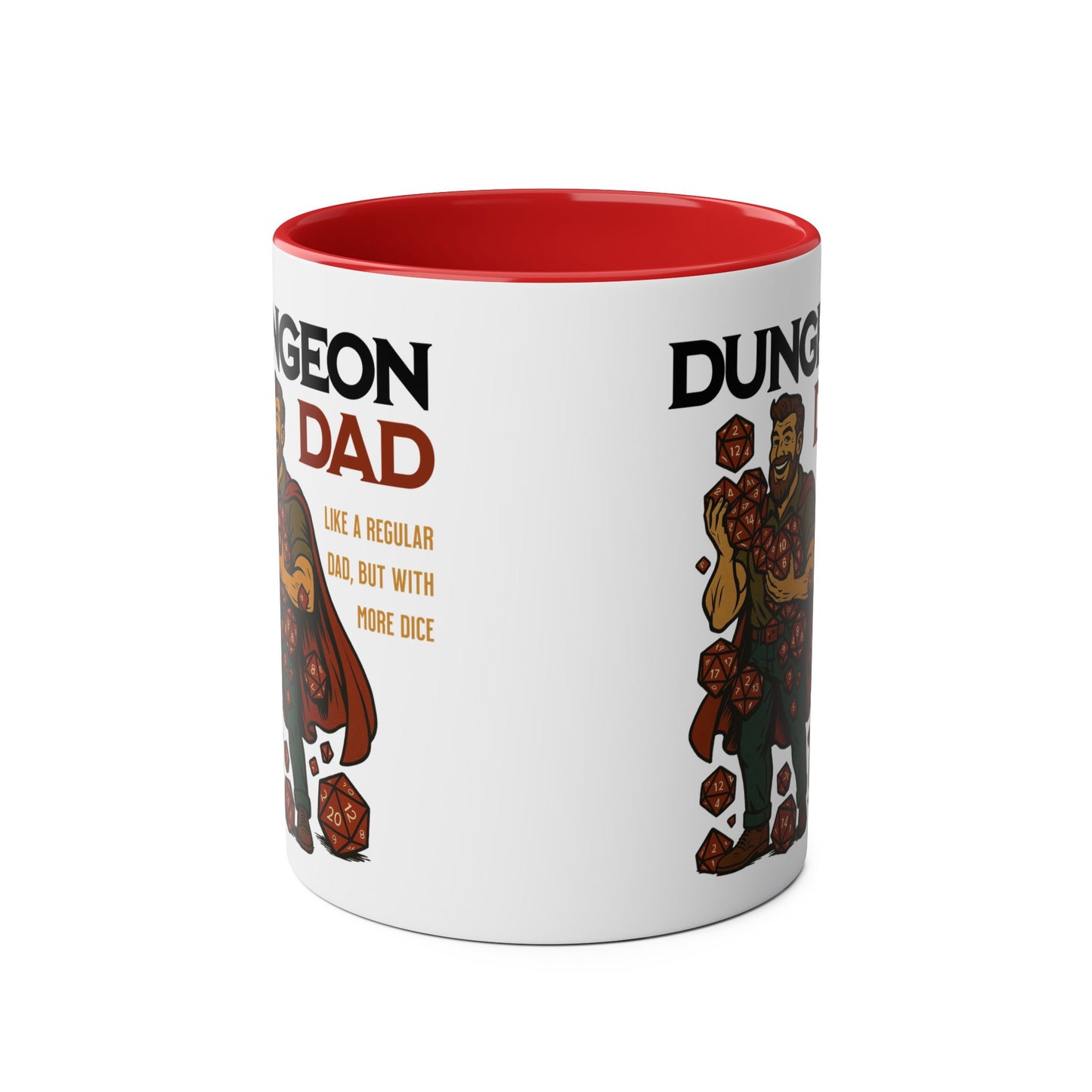 Dungeon Dad, Like a Regular Dad With More Dice Mug