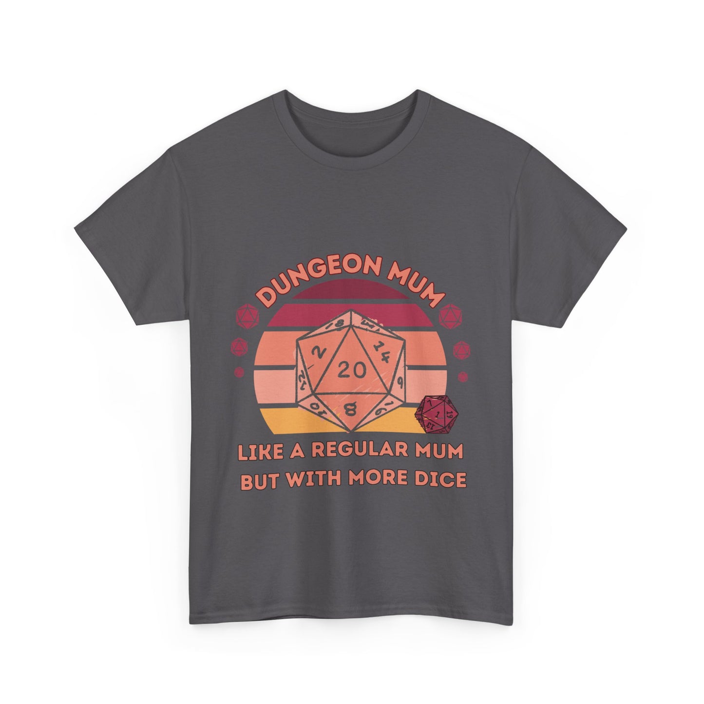 Dnd-Shirt „Wie eine normale Mama, aber mit mehr Würfeln“