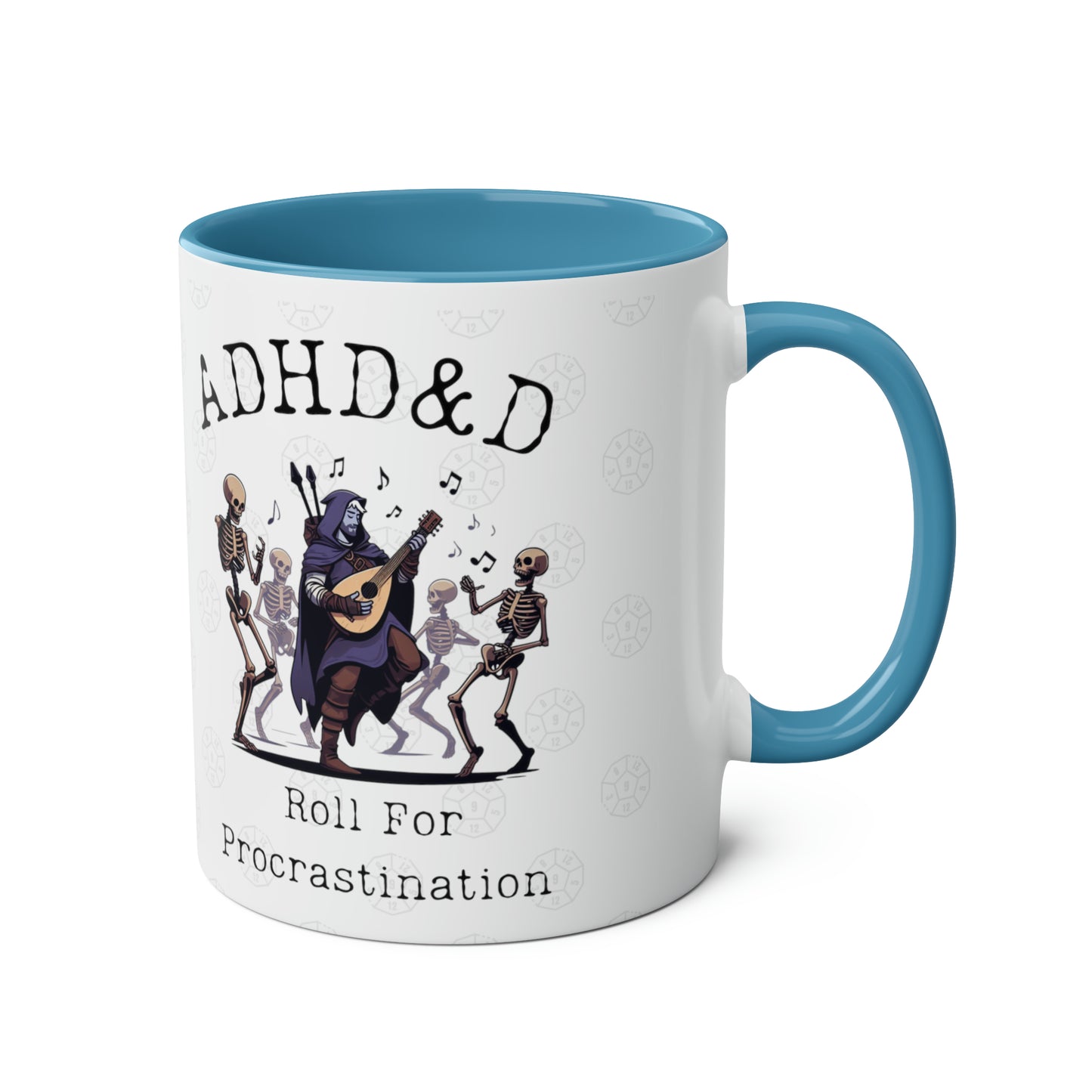 Dnd ADHD Gift Mug For BG3, Dungeon Game Masters
