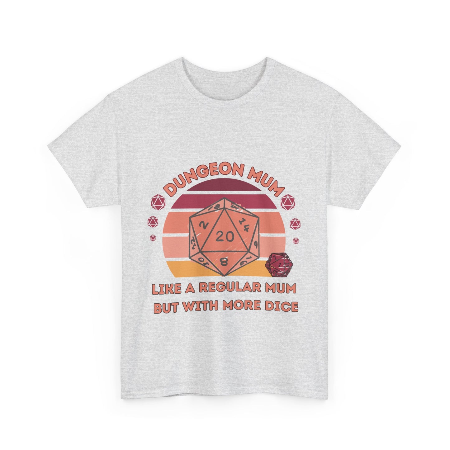 Dnd-Shirt „Wie eine normale Mama, aber mit mehr Würfeln“