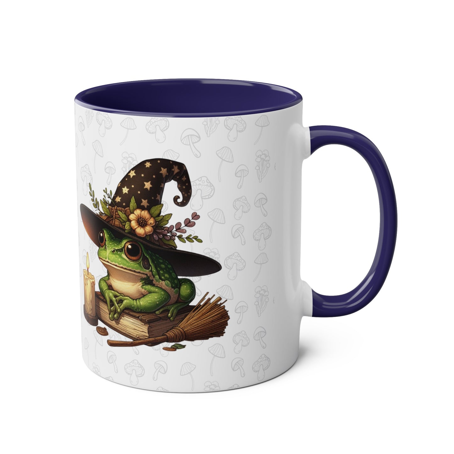 Mug Grenouille au style Cottagecore
