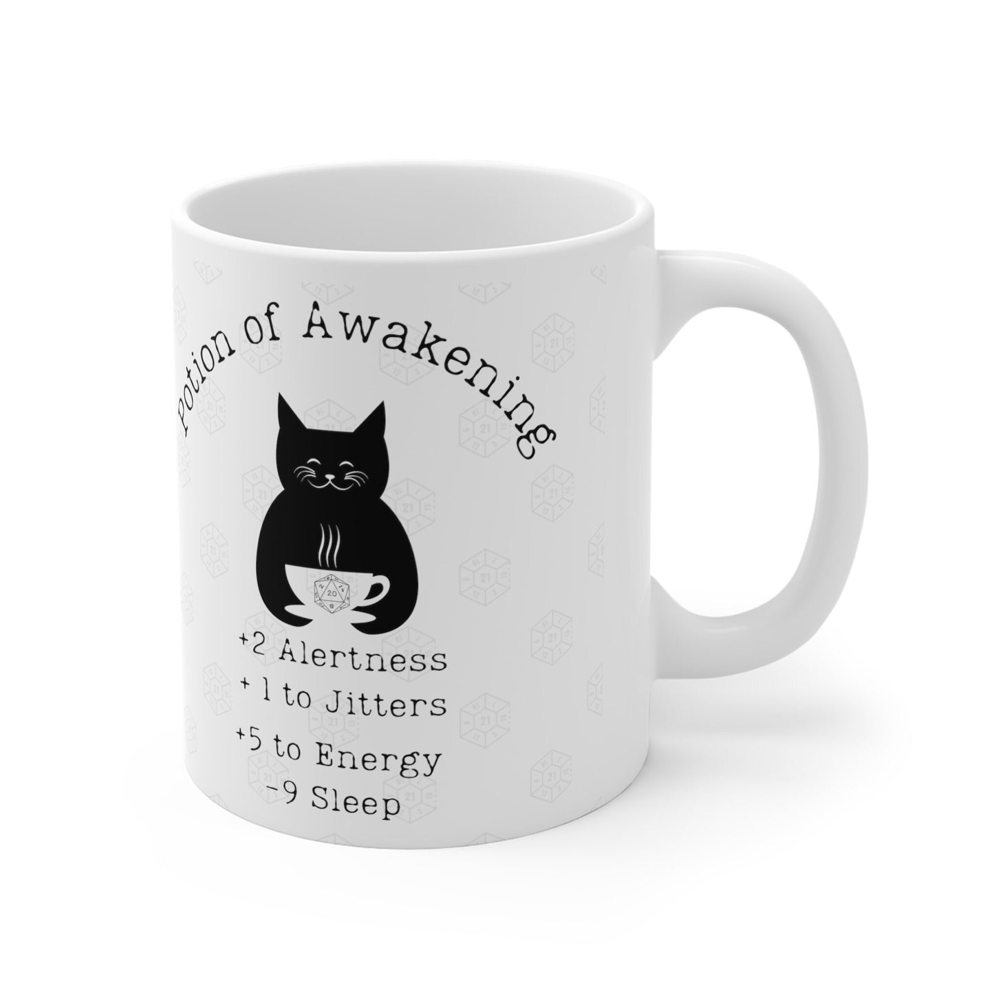 Tasse DND Cat Awakening